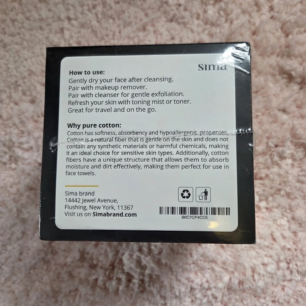 Sima Disposable Face Towels cotton 50 NEW